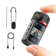 2.7K Mini Wifi Sports Camera 1080P Action Camera Magnetic 180° Twist Lens Cam