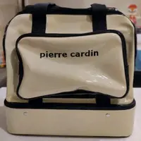 在飛比找蝦皮購物優惠-放衣、放鞋雙層側背包復古包Pierre cardin，沒使用