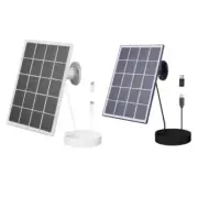 Solars Panel Charger 3W 5V Portable with USB Type C for Outdoor Electronics