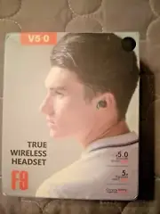 New True Wireless Headset F9 V5.0 In-Ear Earbuds Bluetooth