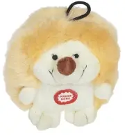 Pet Qwerks Plush Interactive Dog Toys - Chattering Hedgehog - 4.5 in, All Bre...