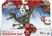 Hasbro Jurassic World Velociraptor Blue Figure With Sound and Lights