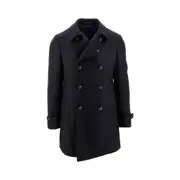 [TAGLIATORE] TAGLIATORE 'Charlie' double-breasted coat Man 52 52 Blue