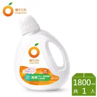 在飛比找博客來優惠-橘子工坊_天然濃縮洗衣精-制菌力1800ml (洗病毒念珠球