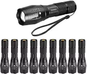 LED Tactical Flashlight Super Bright 2000 Lumen LED Flashlights Portable Outdoor