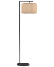 BRIGHTECH Montage Black LED Modern Floor Lamp