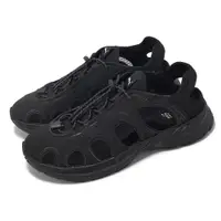 在飛比找ETMall東森購物網優惠-Puma 涼鞋 Velo Sandal 男鞋 黑 全黑 抽繩