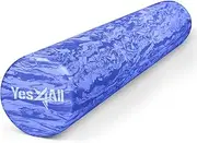 Yes4All EVA Foam Roller/Back Roller Massage foam rollers 30cm/45cm/60cm/90cm - (12/18/24/36inch) Medium and High -Density Foam Rollers For Balance, Exercise and Pilates Multicolor