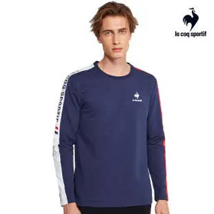 【LE COQ SPORTIF 公雞】基礎百搭長袖T恤 男款-3色-LOS21805