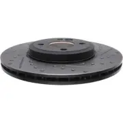 Disc Brake Rotor-Sport Cross-Drilled and Slotted Stoptech fits 2006 Mini Cooper (for: Mini)