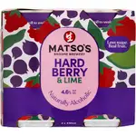 Matso's Hard Berry Can 330ml