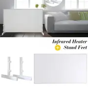 Infrared Panel Heater 600 Watts with Feet Energy Efficient Electric Heating