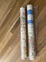 Lot of 2 Vintage Rolls United Wallcoverings Pre-pasted Wallpaper-Cleveland Ohio