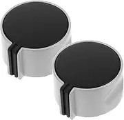 Homoyoyo 2pcs Gas Stove Control Knobs Replacement for Cooktop and Oven Safe and Secure Switches for Home Kitchen and Restaurant Use Compatible with Various Gas Cookers