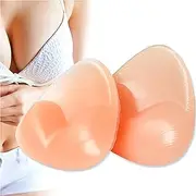[SEEKUP] Silicone Bra Inserts, 2020 NEW Triangle Chest Pads Breast Enhancers Push-up/Gathering for Bikini