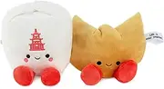 Hallmark Better Together Takeout Box and Fortune Cookie Plush, 5-Inch Height