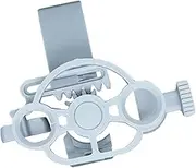 Generic Controller Mini Steering Wheel Auxiliary Controller for Car Race Games Simple Installation Professional Game Accessory, Silvery Grey