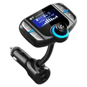 Transmitters Bt70 Smart Bluetooth 4.2 Fm Transmitter Qc3.0 Quick Charge Mp3 Music Player Car Kit With 1.7 Inch Screen Support Hands Free Call