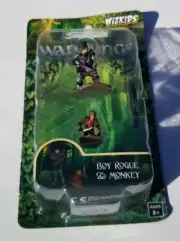 Wardlings Boy Rogue & Monkey Wizkids Miniatures WZK73317 Prepainted Roll Playing