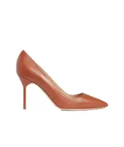 pointed high heels 36.5 Brown