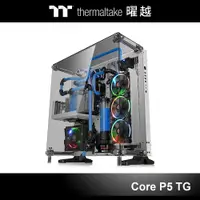 在飛比找蝦皮商城優惠-曜越 Core P5 ATX 強化玻璃 壁掛式 機殼 雪白版