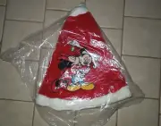 NIP Disney Store Exclusive Plush Minnie Mickey Mistletoe Tree Skirt (Sealed)
