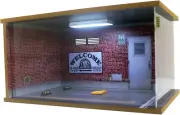 1/18 Scale Model Car Display Case - Clear Acrylic 1:18 Car Garage Showcase