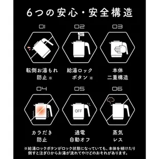 【日本直發】 人氣品牌虎牌TIGER快煮壺 0.8ℓ PCK-A080 白色