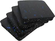 Yardwe Thickened Treadmill Pad Exercise Machine Mat Enhanced Shock Absorption Noise Reduction Mat for Elliptical Anti-Slip Pad