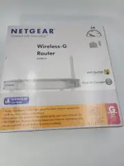 Netgear WGR614 54 Mbps 4-Port 10/100 Wireless G Router sealed