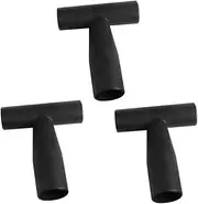 3pcs Handle Plastic Spade Replacement Handles for Garden Tools Durable Lightweight Non Slip Design for Digging and Raking Tasks