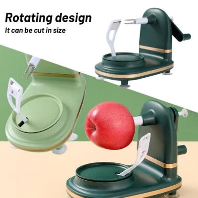 Hand-Cranked Apple Peeler & Slicer - Fruit Processing Fruit Machine, O1D0