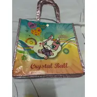 在飛比找蝦皮購物優惠-Crystal Ball 手提袋(保存很久，二手，使用過一次