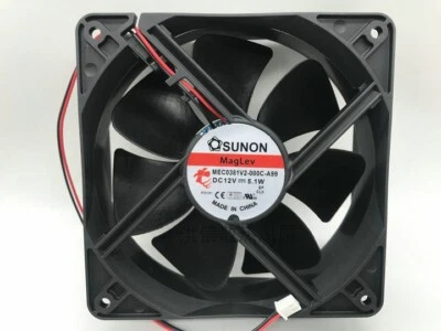 SUNON MEC0381V2-000C-A99 DC12V 5.1W 12CM 12038 120mm cooling fan 2pin