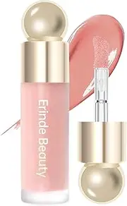 Erinde Liquid Cream Blush, Soft Dewy Face Blush, Natural Matte Finish Looking, Long-lasting Cheek Tint, Lightweight Blendable Feel, Moisturizing Face Blush for Cheek, Nude Pink