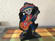 NAPKIN HOLDER HALLOWEEN TOP TABLE DECOR HAPPY HALLOWEEN TALAVERA MARIACHI
