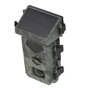 Solar Powered Trail Camera Rechargeable Game Wildlife Hunting Camera With IR