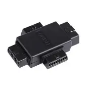 16Pin OBD2 1 to 3 Male to Female Splitter Converter Adapter Diagnostic Connector