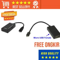 在飛比找蝦皮購物優惠-Micro USB 轉 HDMI 適配器智能手機 MICRO