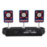 Electric Scoring Auto Reset Shooting Digital Target Blaster Toy Kids Gift
