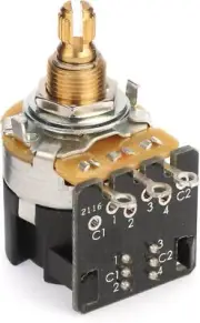Mojotone CTS Push-pull Potentiometer - Short Shaft - 250k (3-pack) Bundle