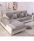 Couch Cover, Sofa Cover Couch Covers Sectional Couch 36''x47'' Light Grey