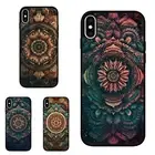 Anti scratch Cover boho mandala design For Samsung A15 A16 S23 S24 S25 Ultra FE