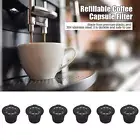 6Pcs For Nespresso Coffee Capsule Refillable Reusable Espresso Pods Filter NEW