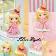 CWC Hasbro Takara 8" Middie Blythe doll Smiley Waffle