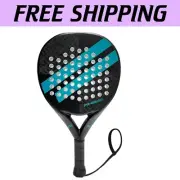 Kids Carbon Fiber Padel Racquet - Unstrung Lightweight Design with Extra Control