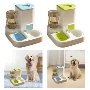 Automatic Dog Cat Feeder Portable 1L Drinker 2.2L Feeder Feeding Station Gravity