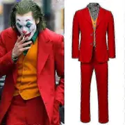 Hangyou Times Movie Joker Cosplay Costume Arthur Fleck Full Set Halloween Fancy Dress Carnival Costume For Women And Kids L With wig