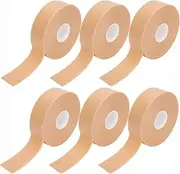6 Rolls Moleskin Roll Purpose Anti-Slip Foot Care Sticker Foam Foot Care Self-Adesive Tape Cushioned Protection Shoes Insoles Protect Skin from Rubbing for Toes Feet Blisters Prevention