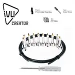 ☆唐尼樂器︵☆ IVU CREATOR POK-02 免焊接 單顆效果器短導線組(3米線/L頭10個)